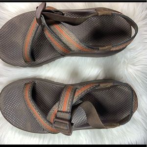 Chaco Men’s Sandals Size 11 Orange and Brown